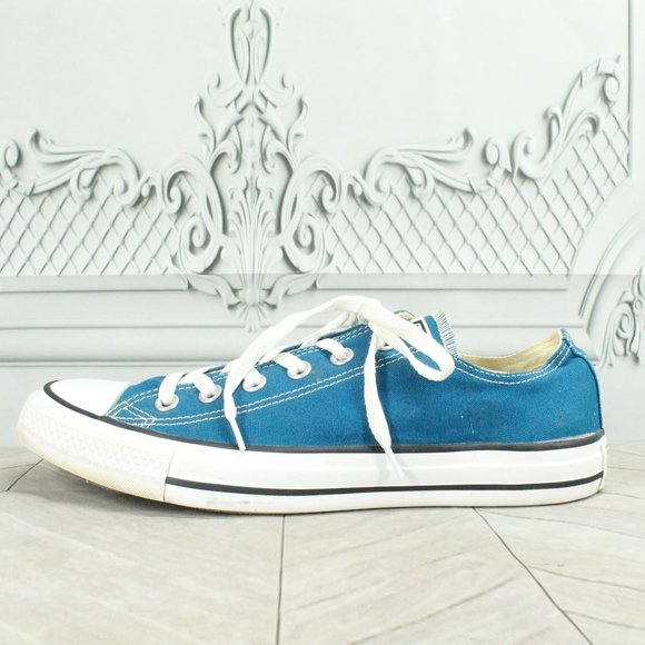 Converse Shoes - Converse Chuck Taylor All Star Unisex Blue Canvas Lace Up Running Shoes Size 10